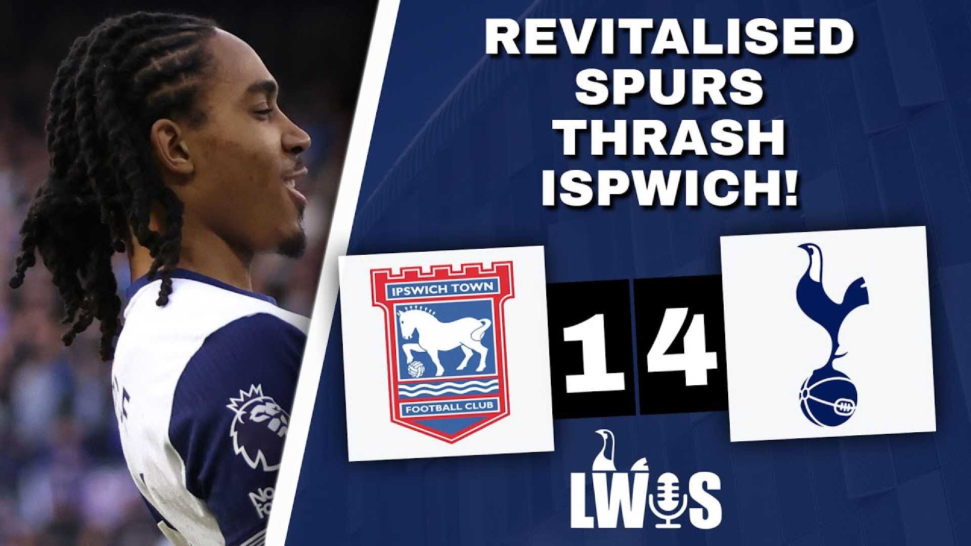 Ipswich Town Vs Tottenham Premier League Match