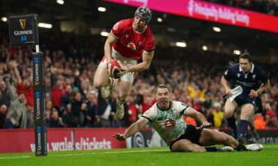 Ireland Wales Rugby Match Cardiff