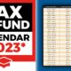 Irs Tax Refund Payment Deadlines