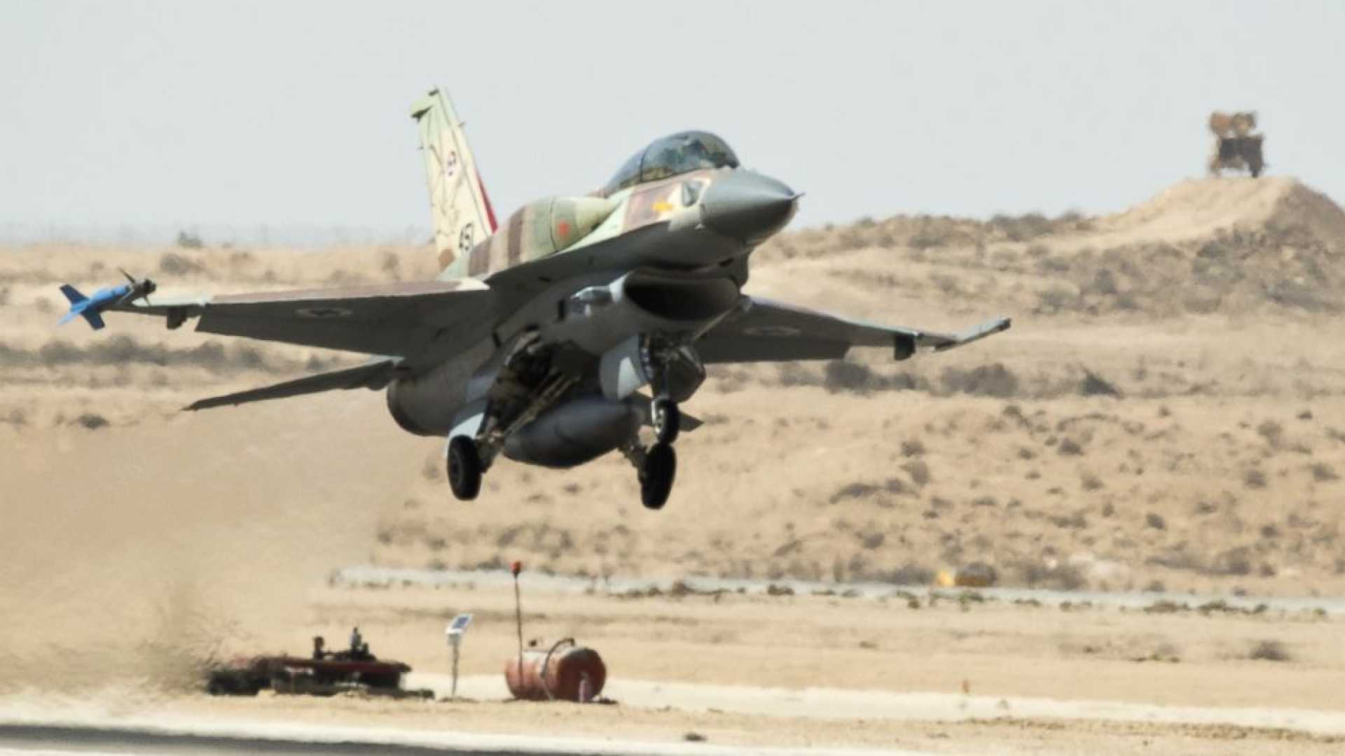 Israeli Air Force Striking Southern Syria