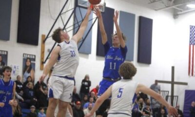 Jackson Milton Basketball Game Action