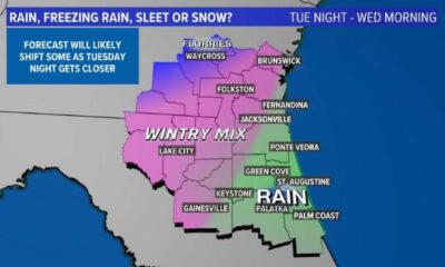 Jacksonville Weather Forecast Cold Freeze