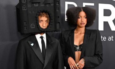 Jaden Smith Grammys 2025 Castle Headpiece