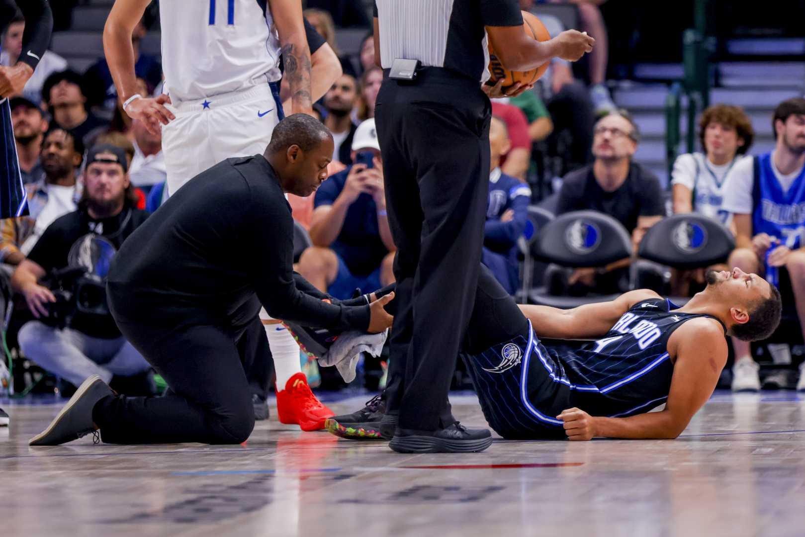 Jalen Suggs Orlando Magic Knee Injury Image