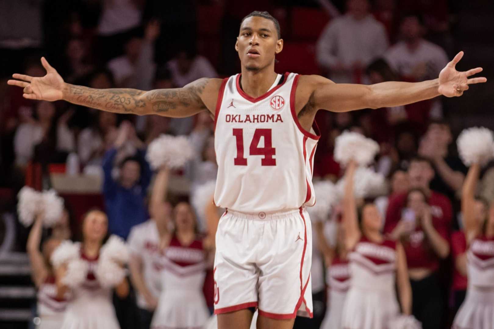 Jalon Moore Oklahoma Sooners Basketball Julius Erving Award