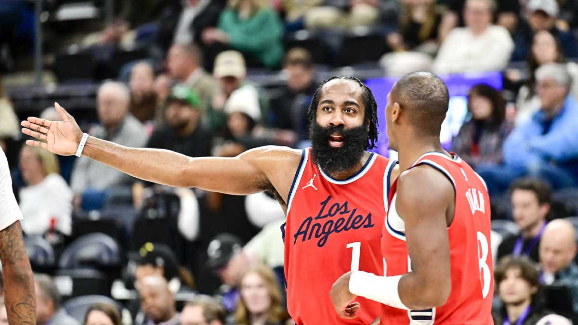 James Harden Passing Olajuwon Celebration