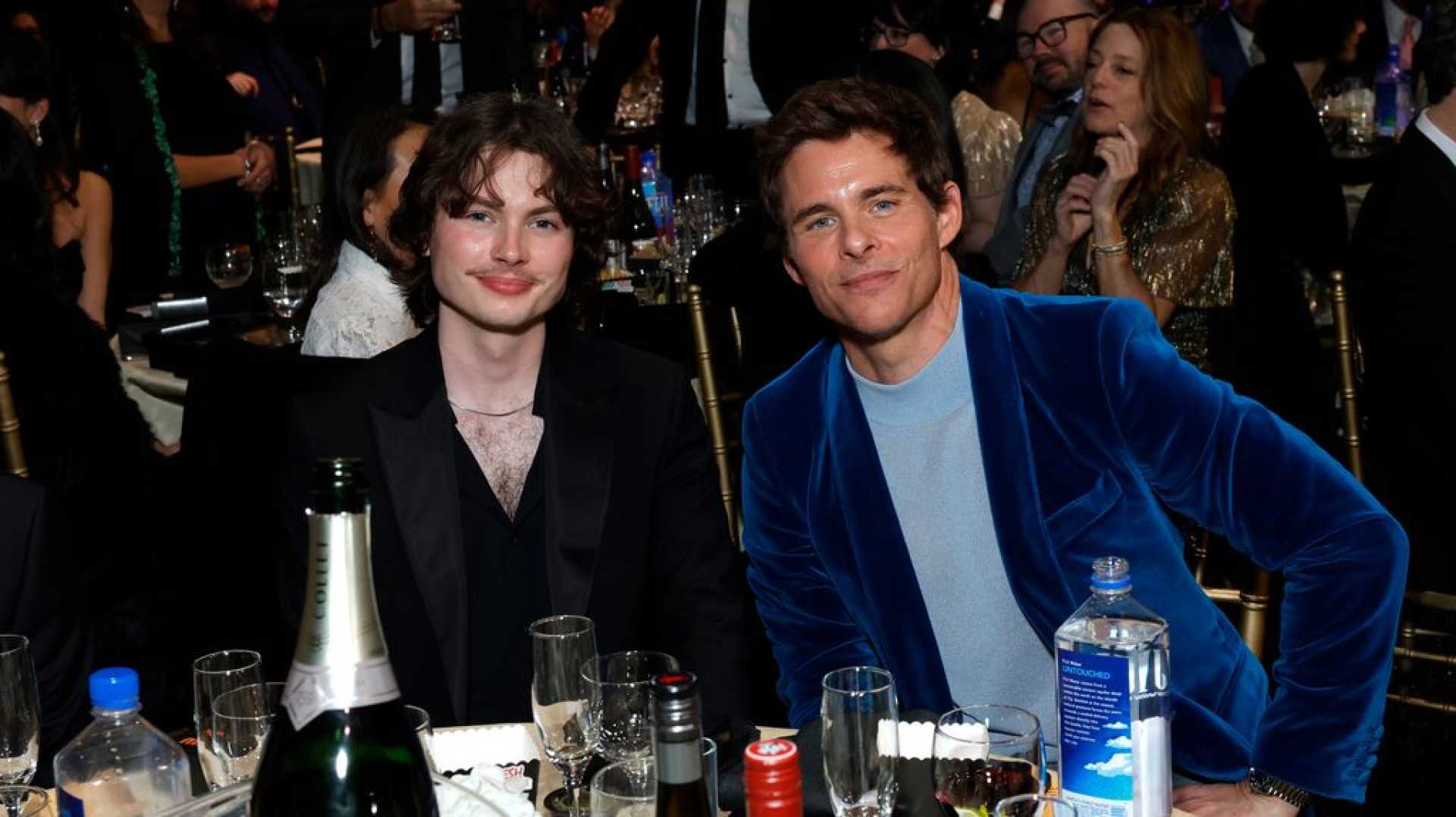 James Marsden With Son Jack At Critics Choice Awards 2024