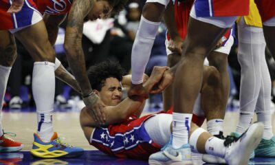 Jared Mccain Sixers Rookie Knee Injury