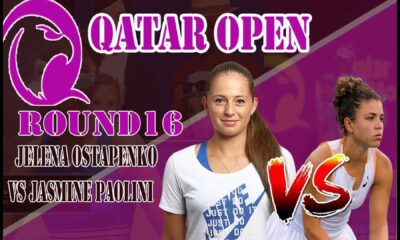 Jasmine Paolini Jelena Ostapenko Qatar Open 2025 Match