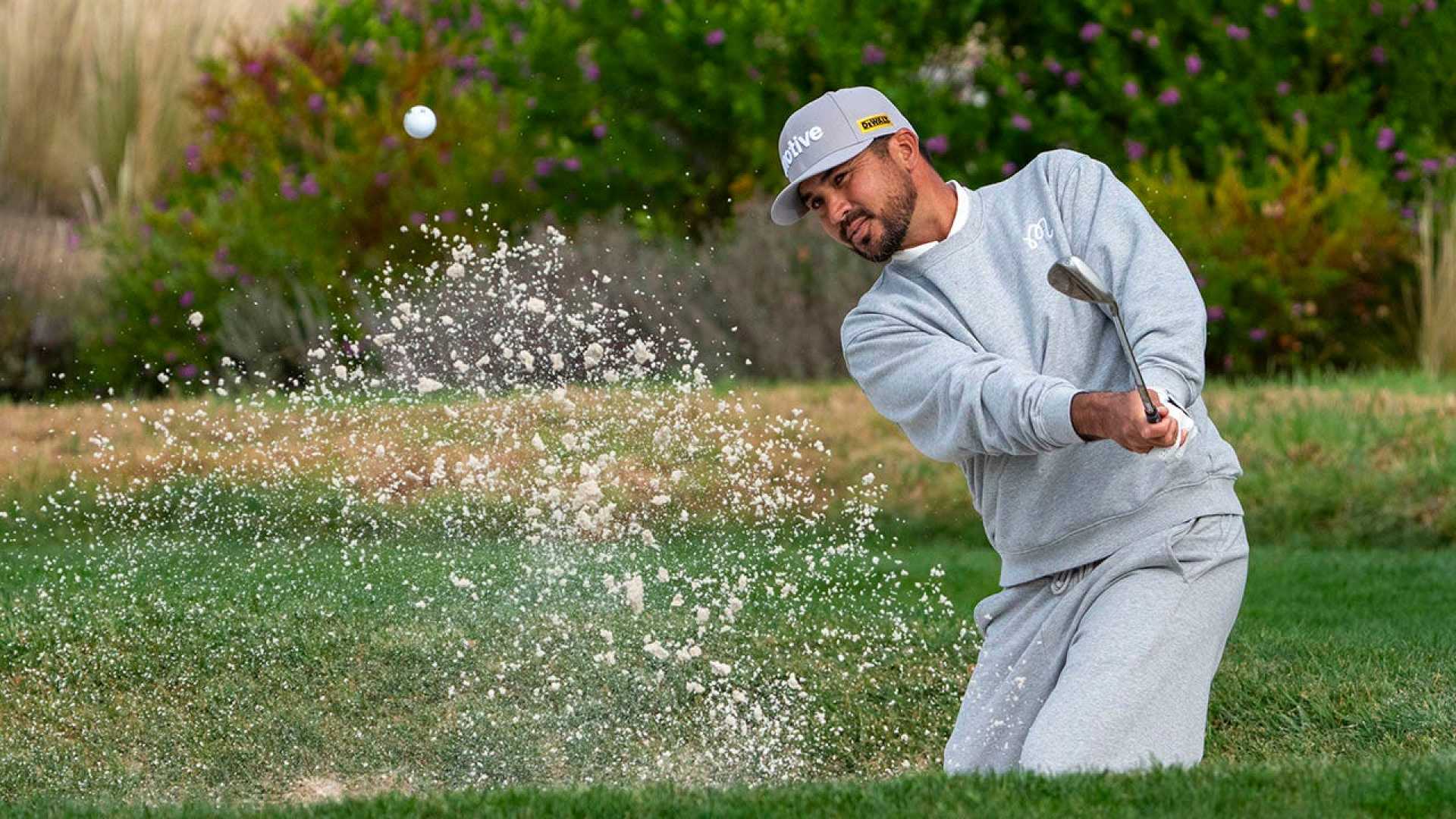 Jason Day Gray Sweatsuit Pebble Beach Pro Am 2025