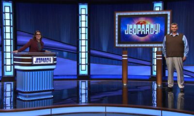 Jeopardy Contestants In Action During Game Show