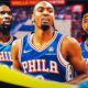 Joel Embiid Paul George Tyrese Maxey Sixers Pistons Game