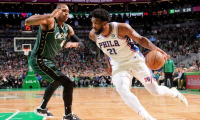 Joel Embiid Philadelphia 76ers Vs Boston Celtics