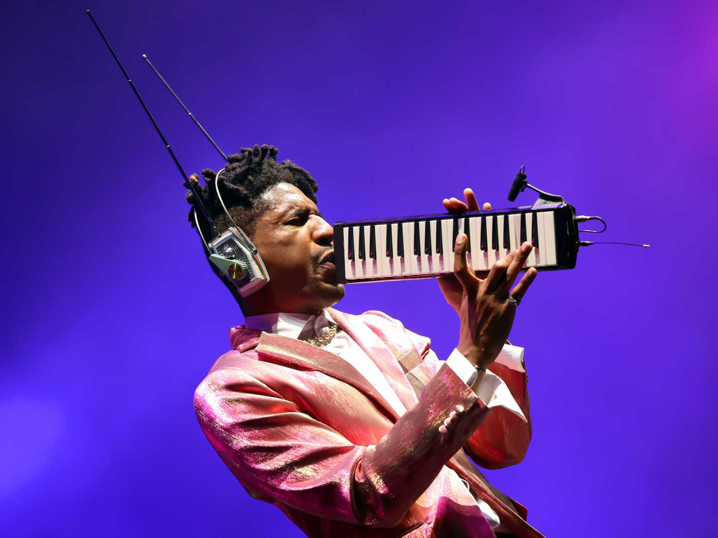 Jon Batiste Super Bowl National Anthem Performance