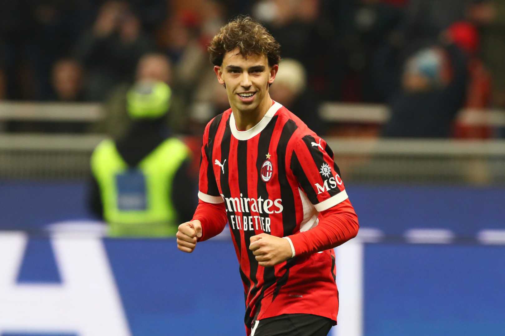 João Félix Ac Milan Debut Celebration