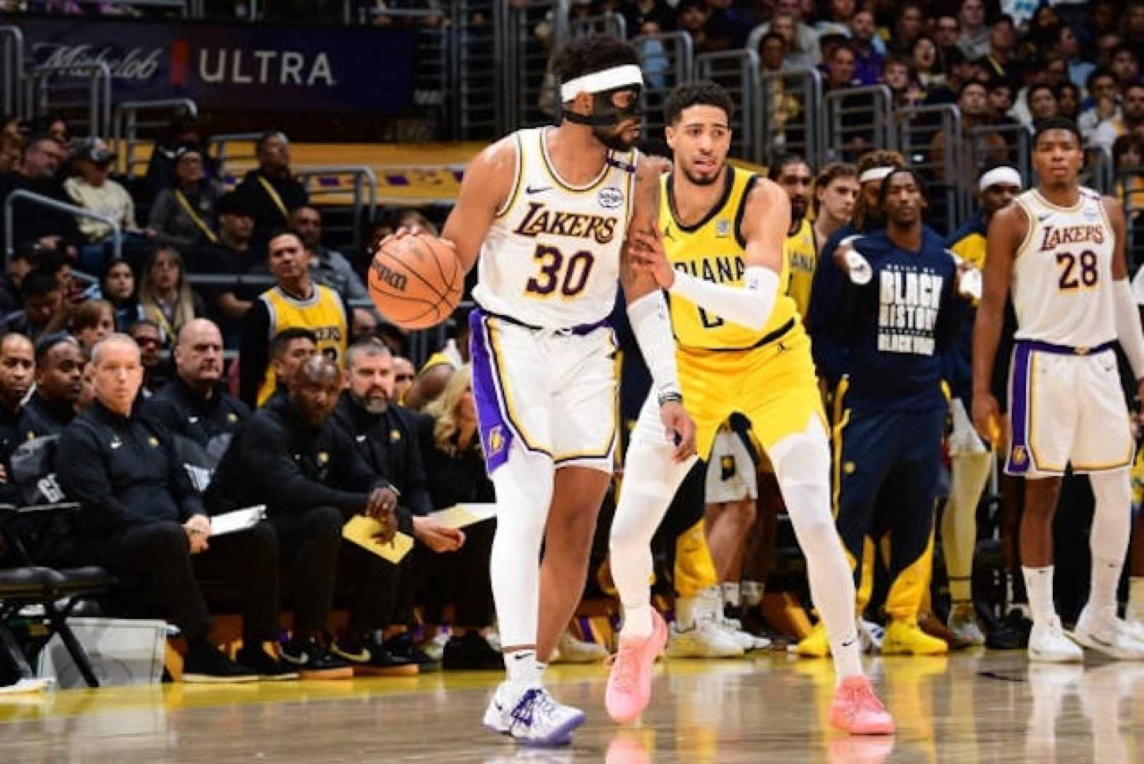 Jordan Goodwin Los Angeles Lakers Game Action