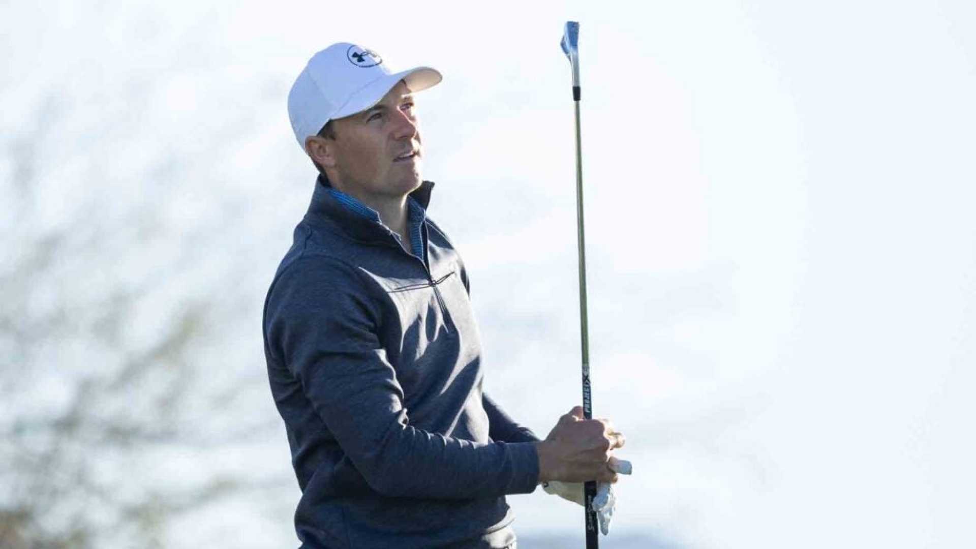 Jordan Spieth Swings At Tpc Scottsdale