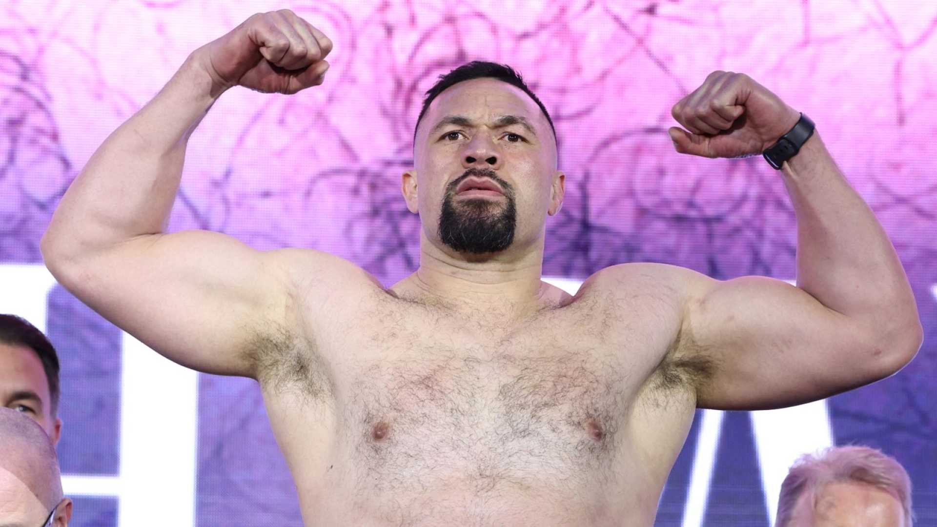 Joseph Parker Martin Bakole Weigh In Riyadh