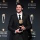 Josh Allen Holding Mvp Trophy At Nfl Honors 2025