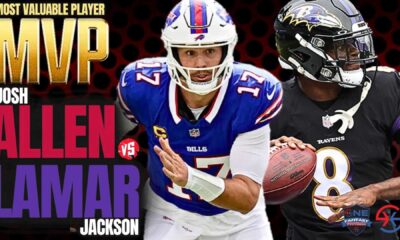 Josh Allen Lamar Jackson Nfl Mvp Race 2024