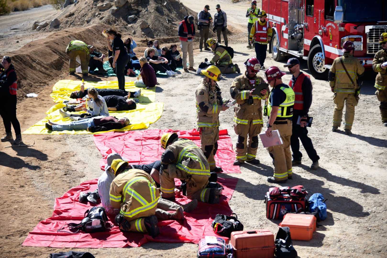 Joshua Tree National Park Emergency Response Drill