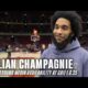 Julian Champagnie Nba Player Courtside