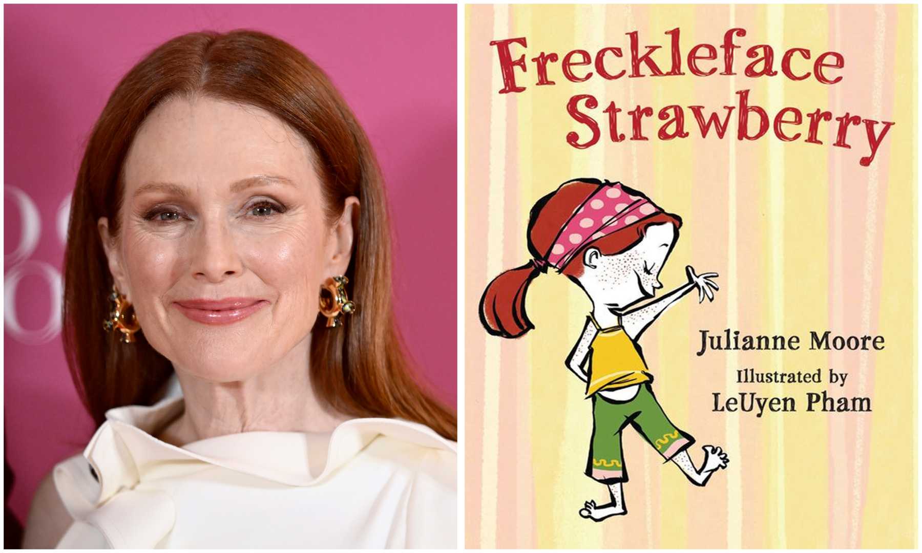 Julianne Moore Freckleface Strawberry Book Ban