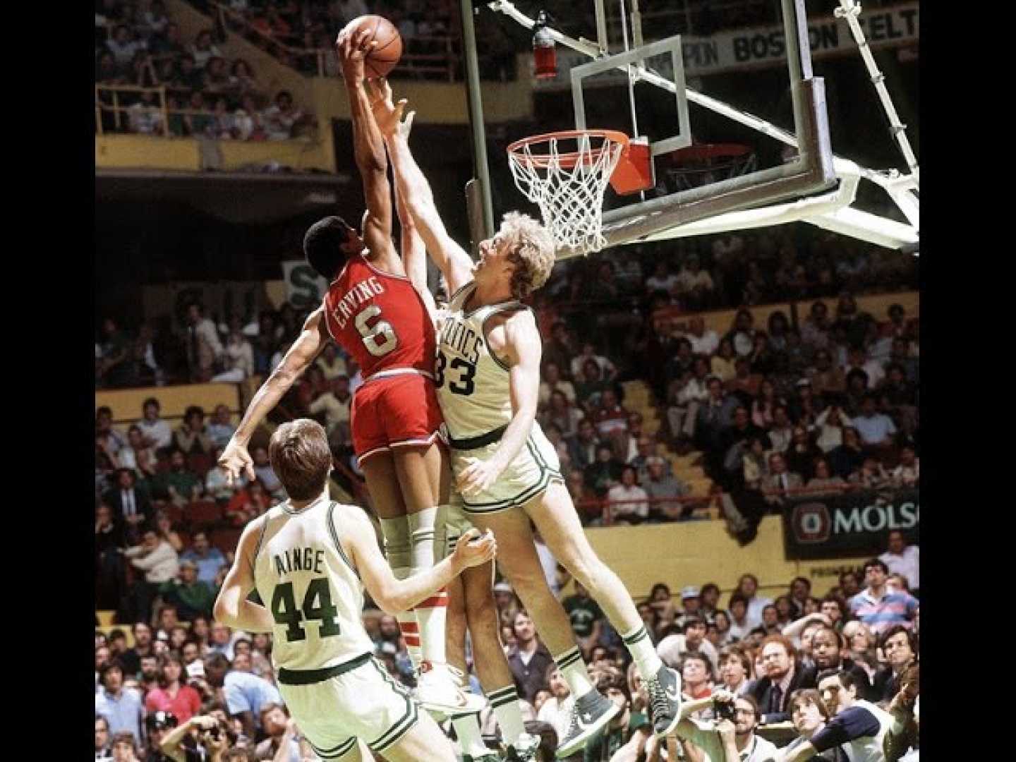 Julius Erving Basketball Game Highlights