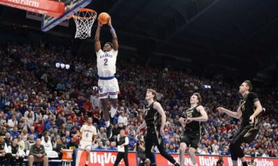 Kansas Basketball Game Action