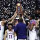 Kansas Jayhawks Basketball Victory Celebration