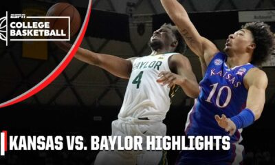 Kansas Jayhawks Vs Baylor Bears Basketball Game