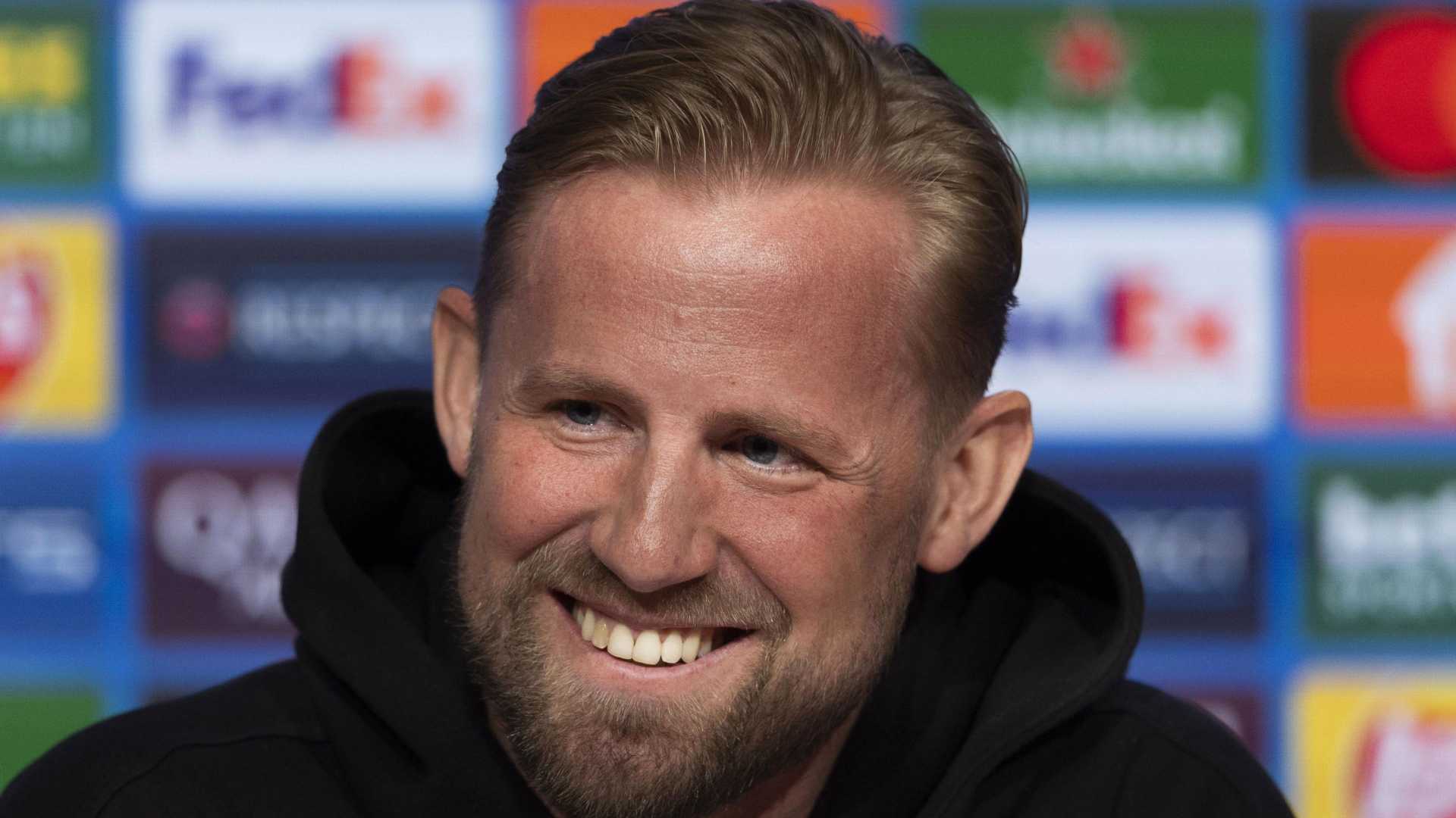 Kasper Schmeichel Celtic Bayern Munich Press Conference