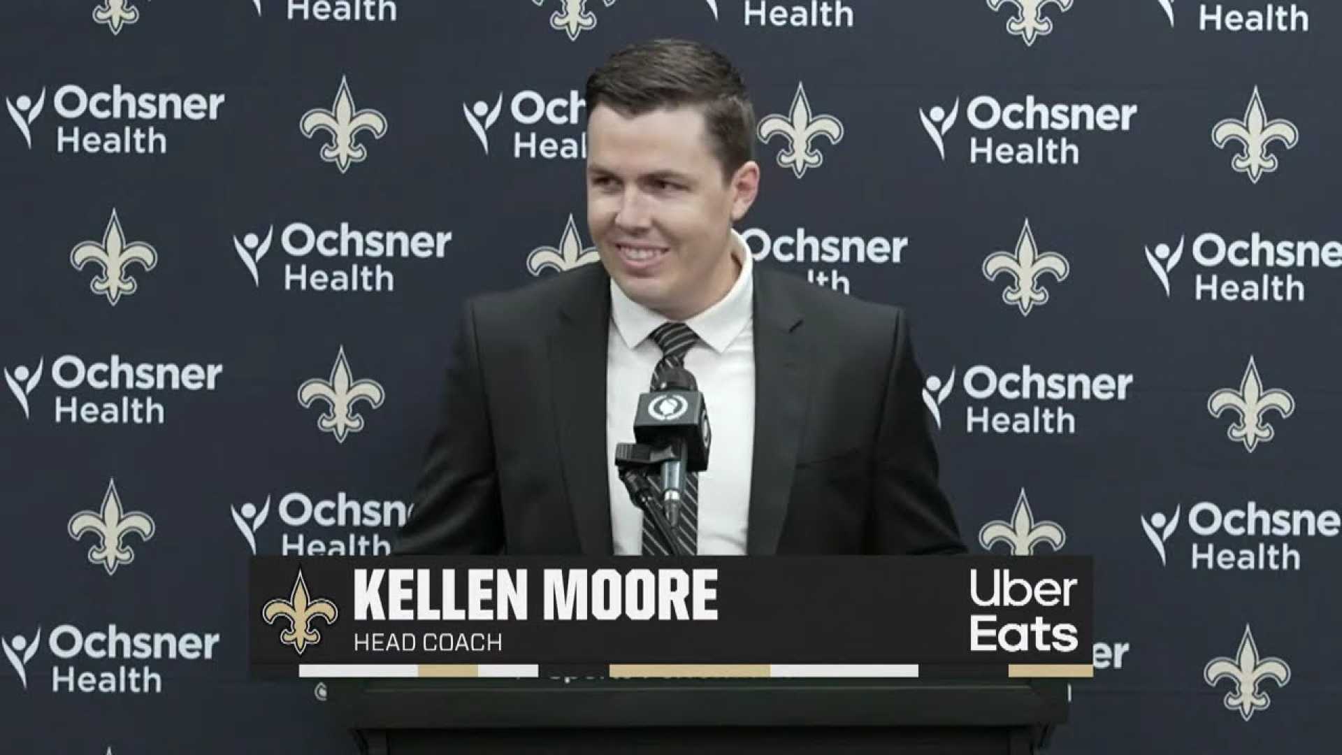 Kellen Moore Press Conference New Orleans Saints