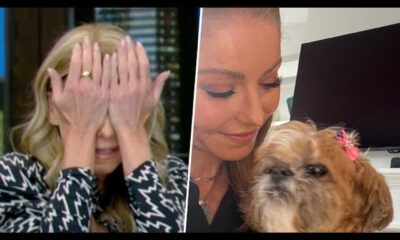 Kelly Ripa Mark Consuelos Mourning Dog