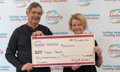 Kentucky Lottery Winners Powerball Celebration