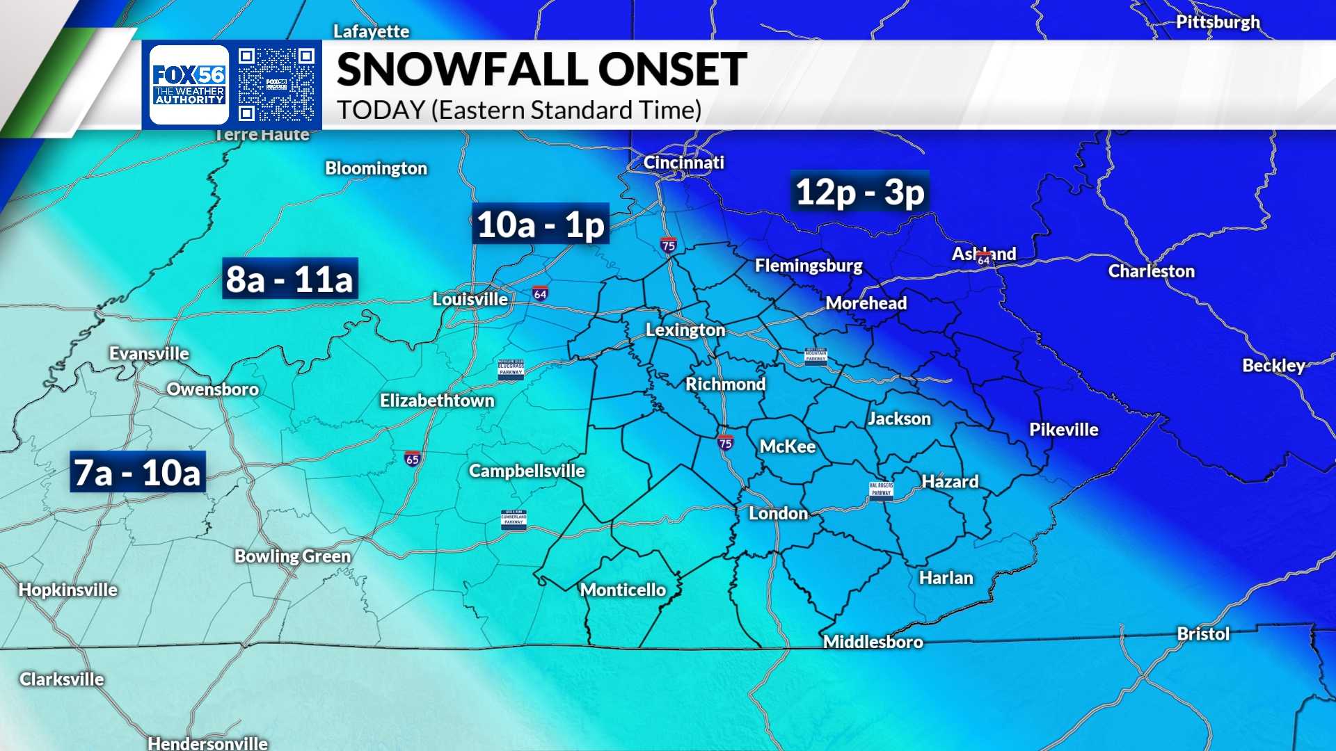 Kentucky Snow Accumulation Weather Forecast