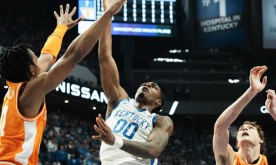 Kentucky Wildcats Basketball Game Action