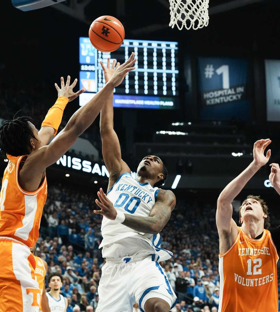 Kentucky Wildcats Basketball Game Action