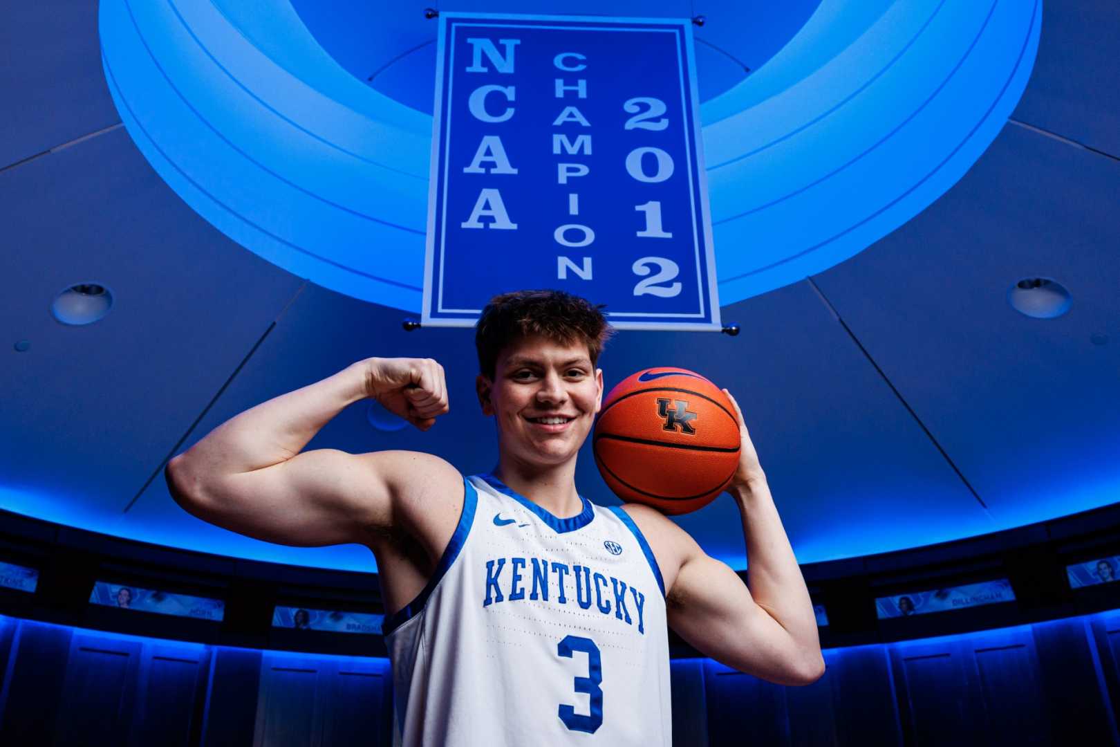 Kentucky Wildcats Basketball Player Trent Noah