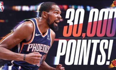 Kevin Durant Basketball Milestone 30000 Points