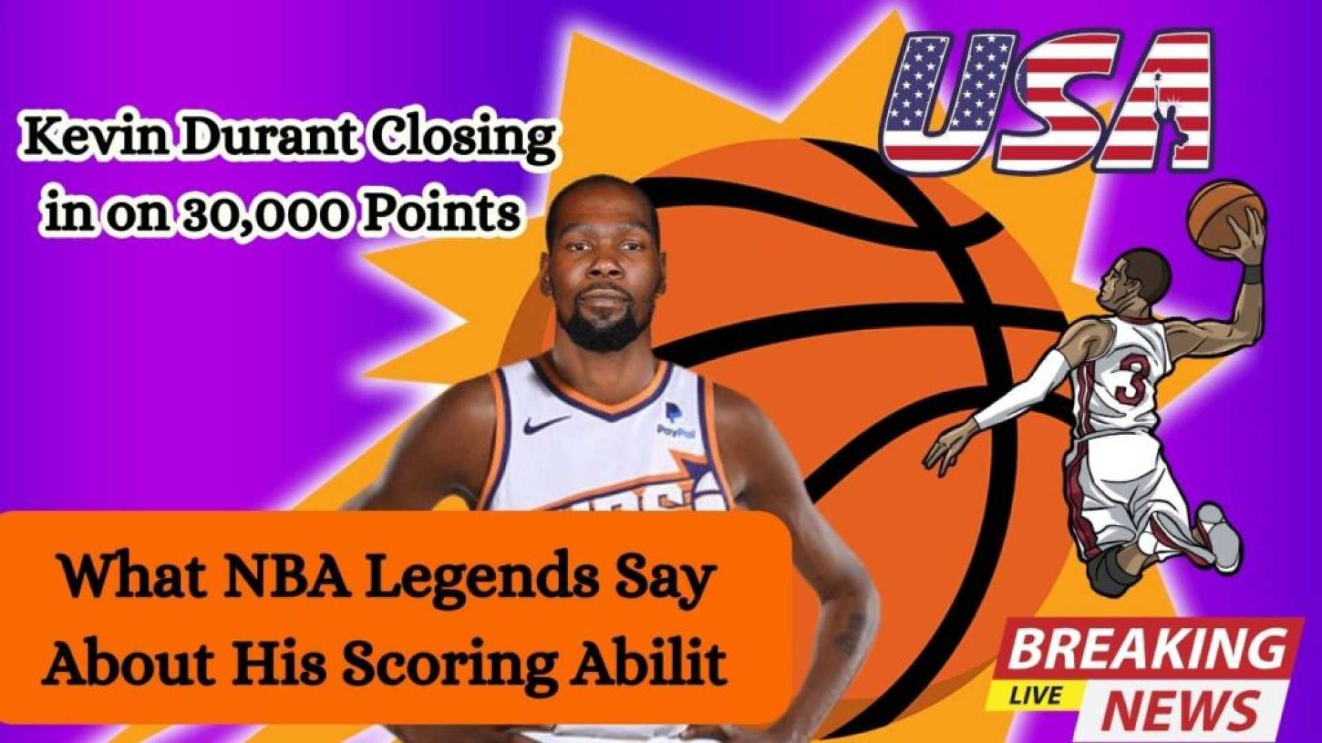 Kevin Durant Scoring Milestone 30000 Points