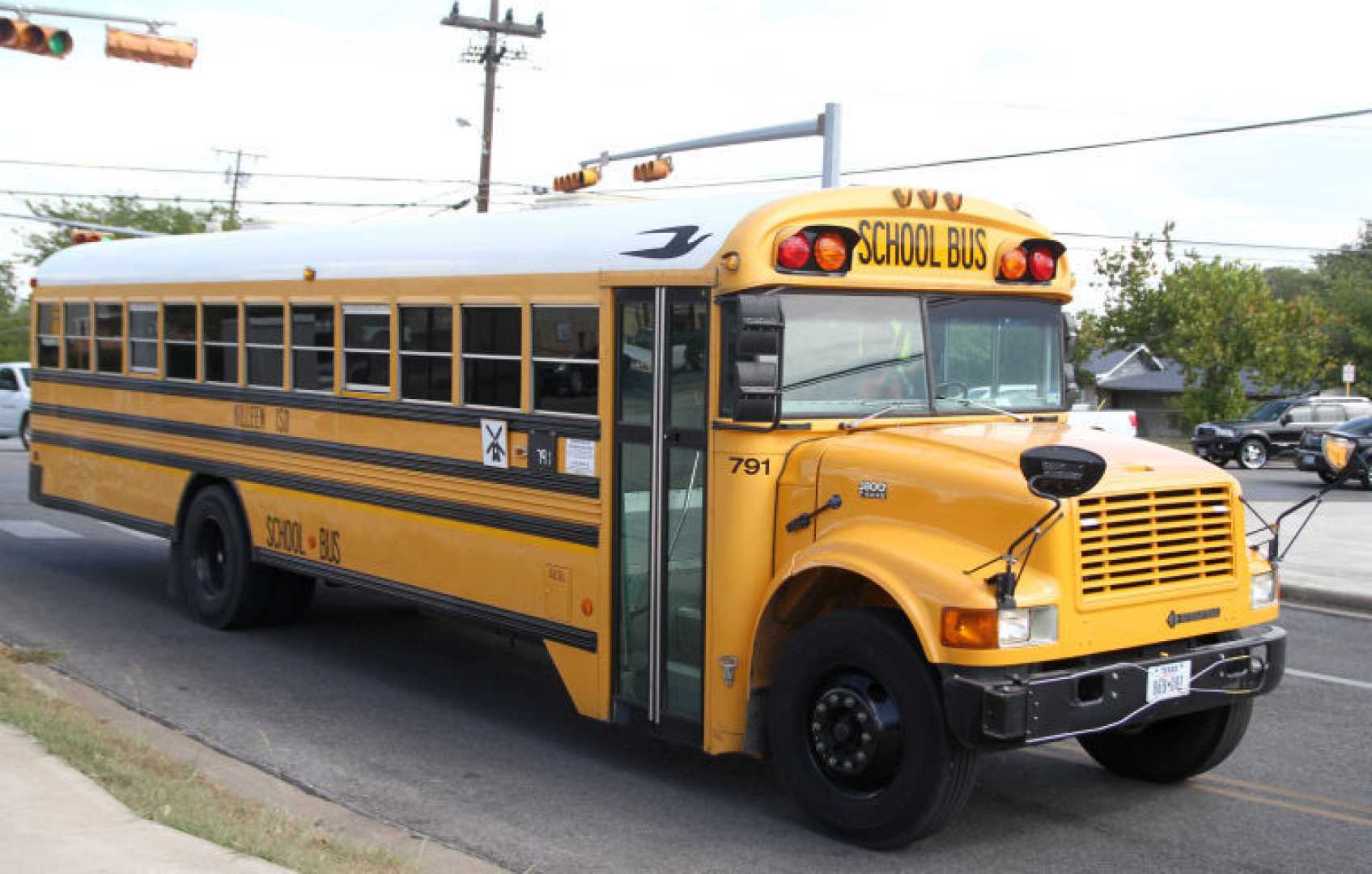 Killeen Texas School Buses Pedestrian Safety