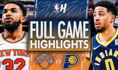 Knicks Vs Pacers Basketball Game Highlights