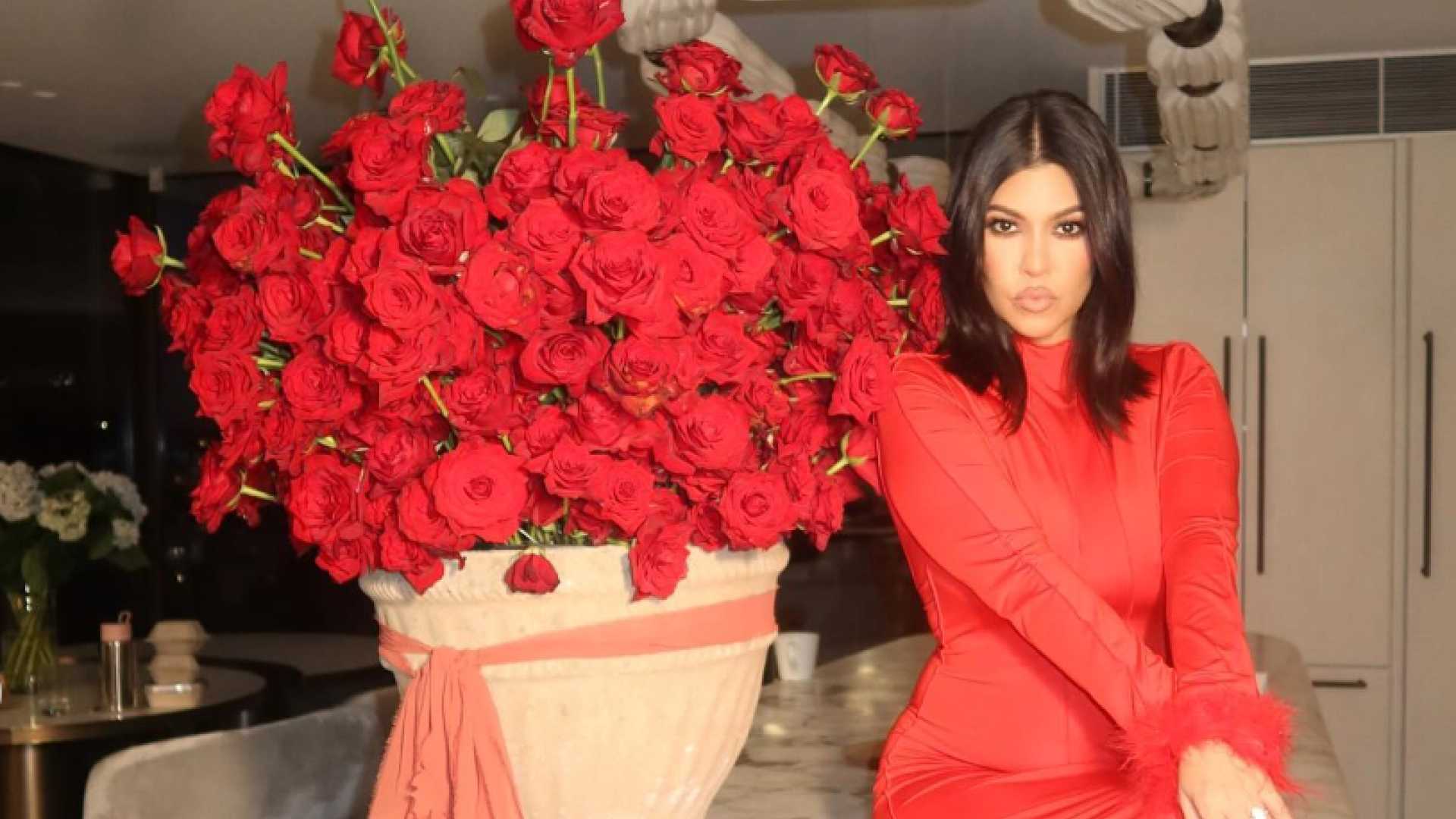 Kourtney Kardashian Floral Arrangements Luxury