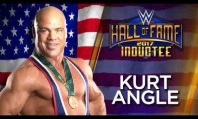 Kurt Angle Wwe Hall Of Fame 2017