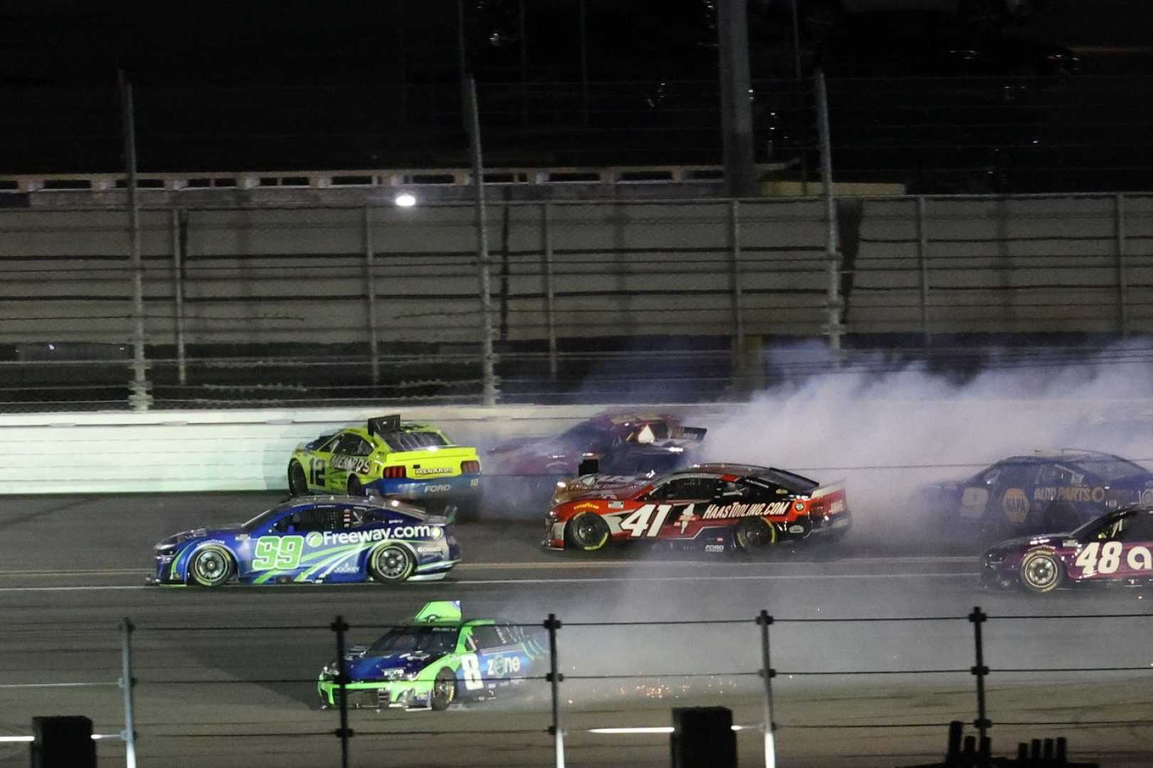 Kyle Busch Daytona 500 Incident Logano