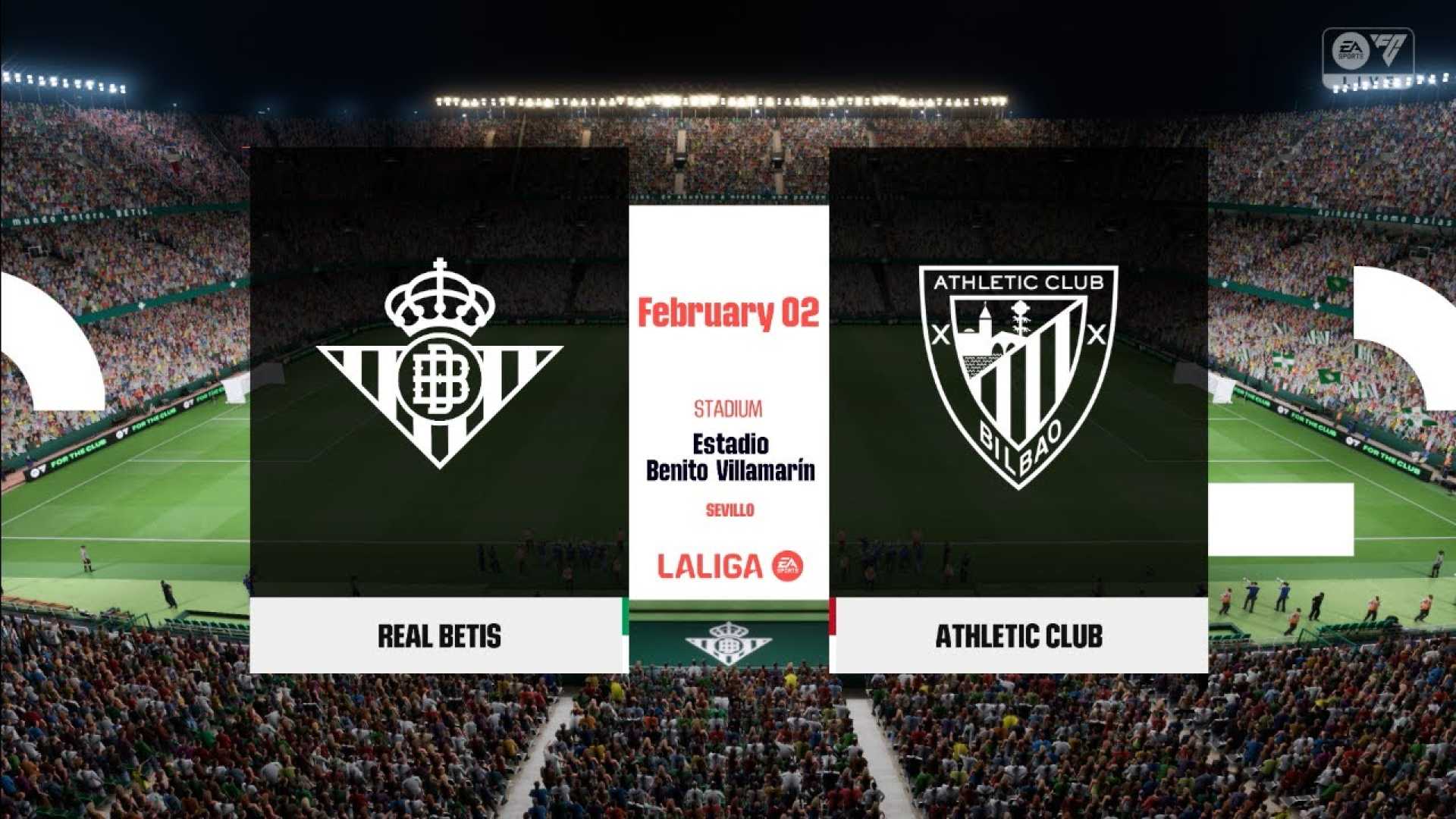 La Liga Real Betis Vs Athletic Bilbao 2025