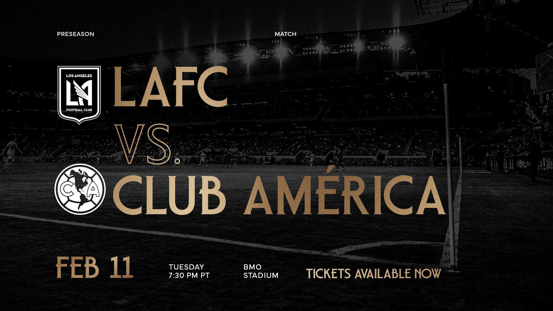 Lafc Vs Club América Preseason Match