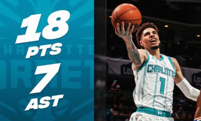 Lamelo Ball Charlotte Hornets Game Action