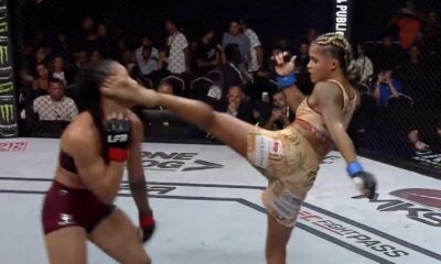 Lany Silva Head Kick Ko Victory Celebration Lfa Title